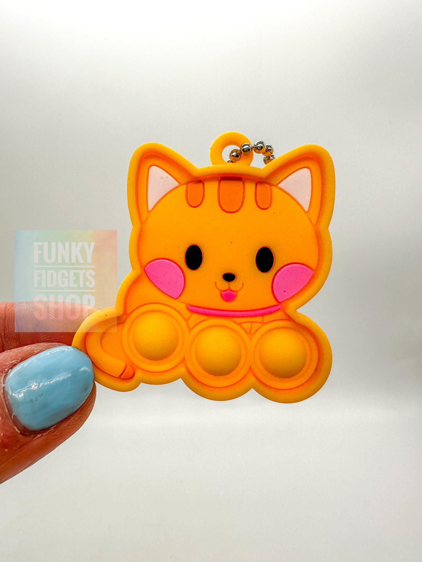 Animal Mini Pop It Keyring