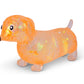 Scrunchems sparkly sugar sausage dog