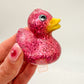 Rubber Duck - Glitter 6cm