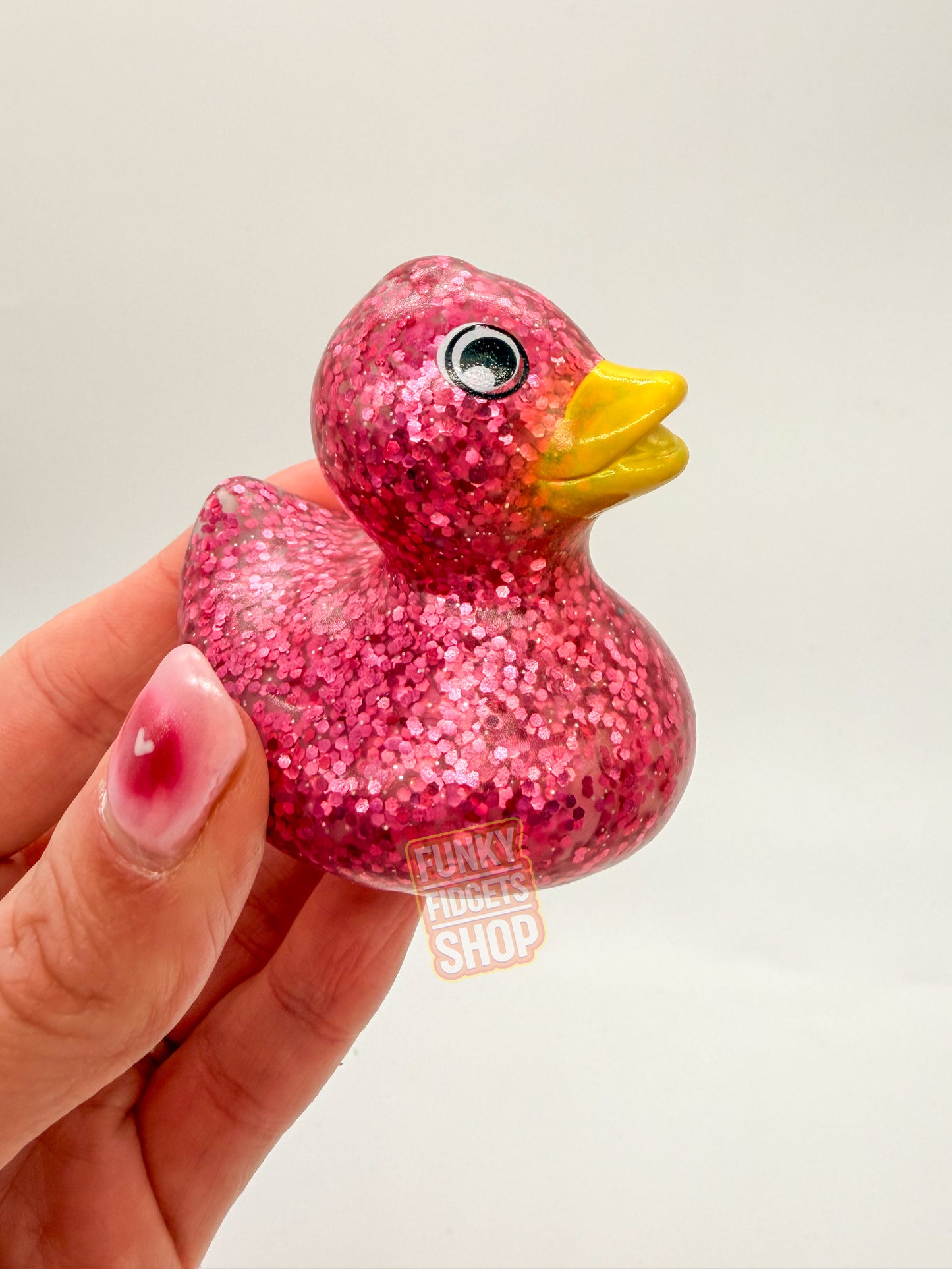 Rubber Duck - Glitter 6cm