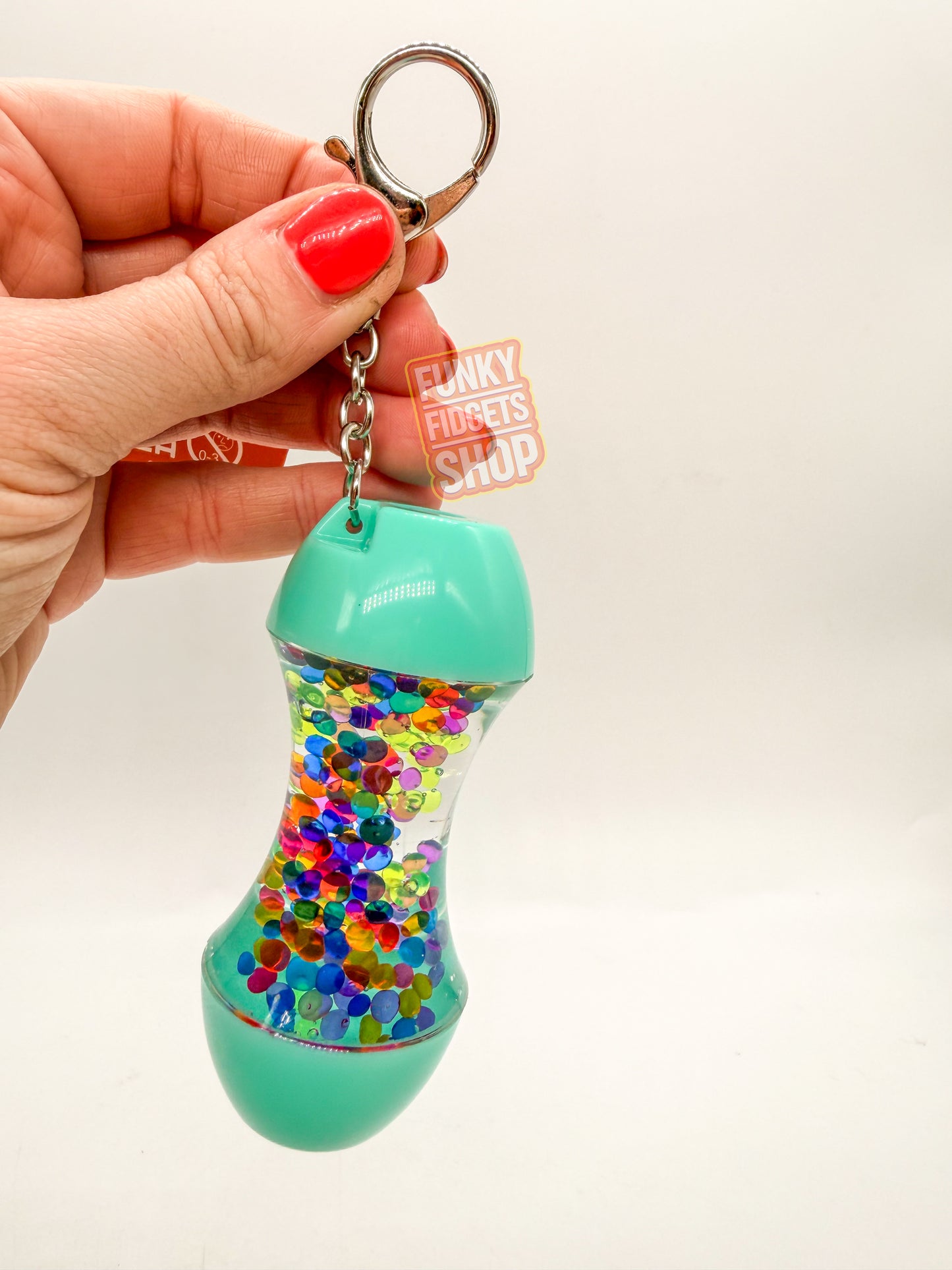 Mini slime timer keyring