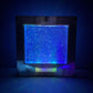 Sensory LED Glitter Filled Square Light