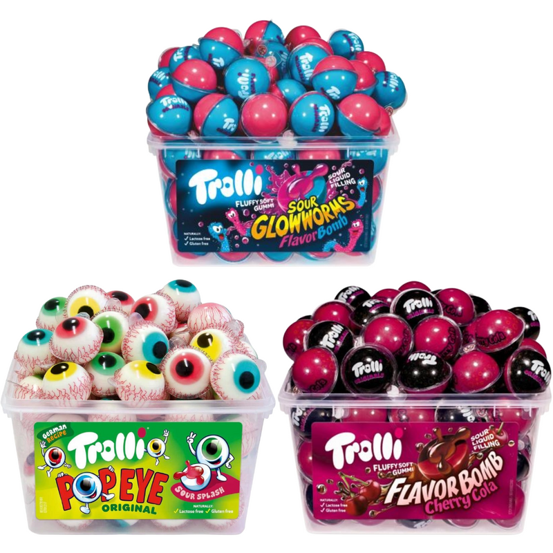 Trolli liquid filled gummies