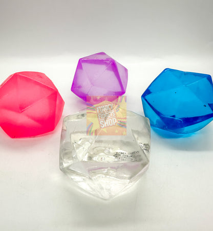 Diamond sugar filled stress ball