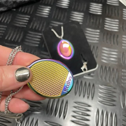 Kaiko groove stone necklace & Keychain duo