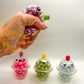 Liquidless bubble tea stress ball