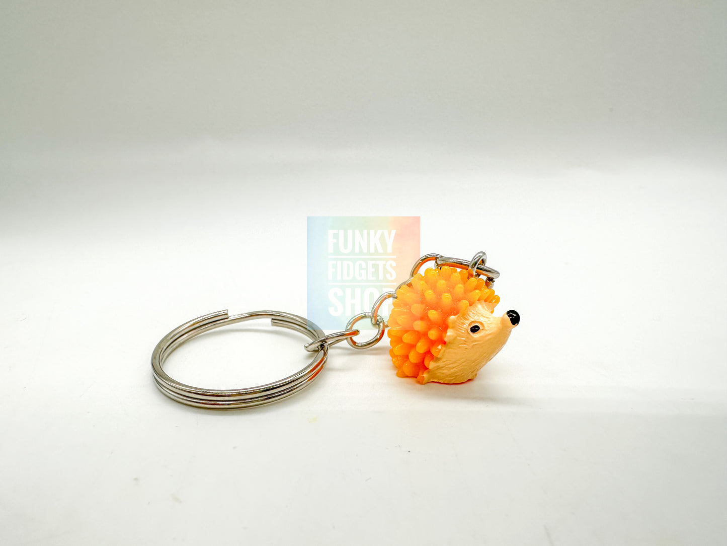 Prickles & Pressure Hedgehog keychain