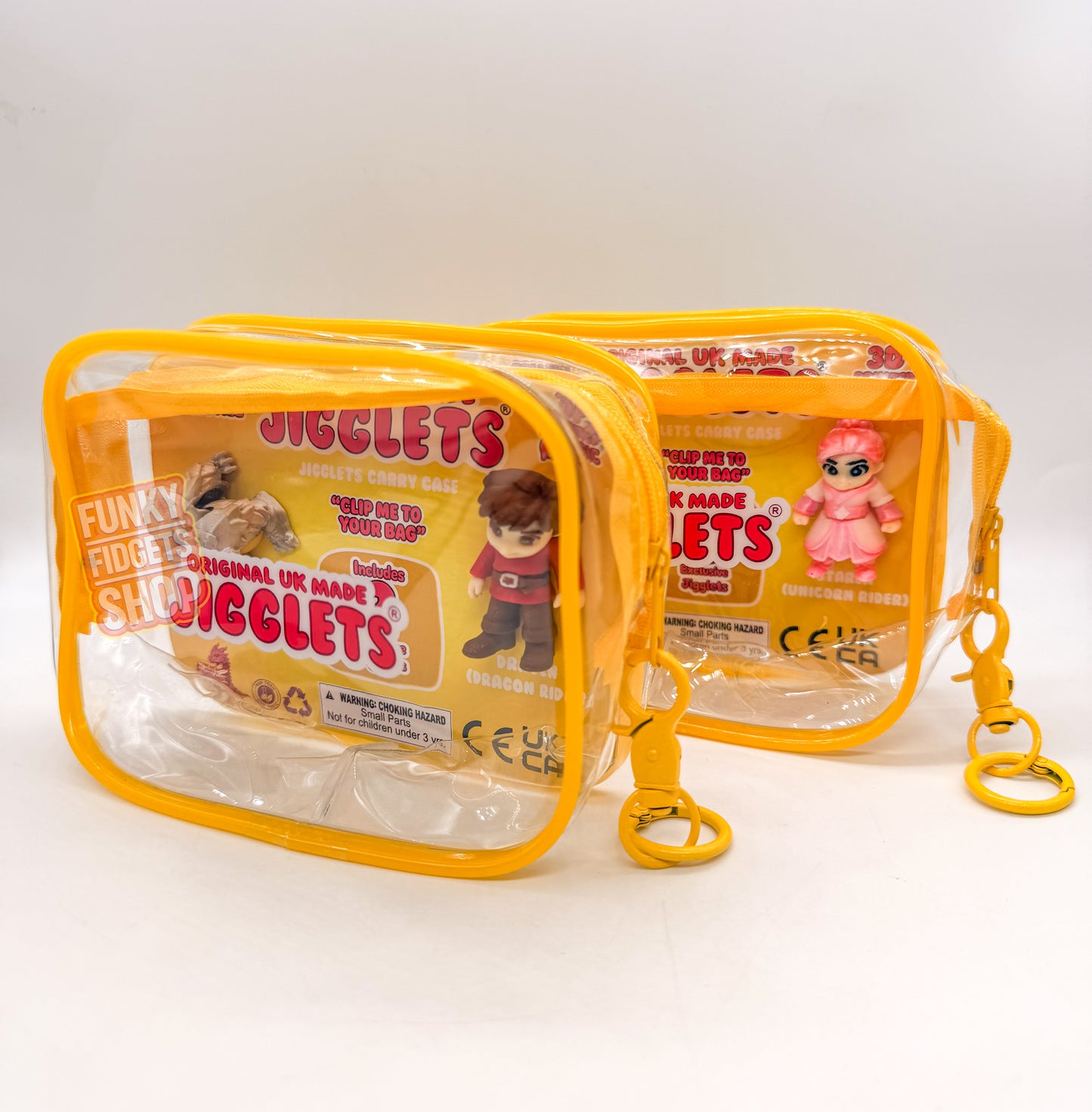 Jigglet Travel Pouch + 2 exclusive Jigglets