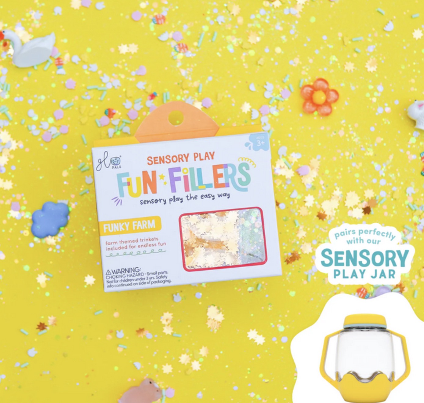 Glo Pals sensory play fun fillers