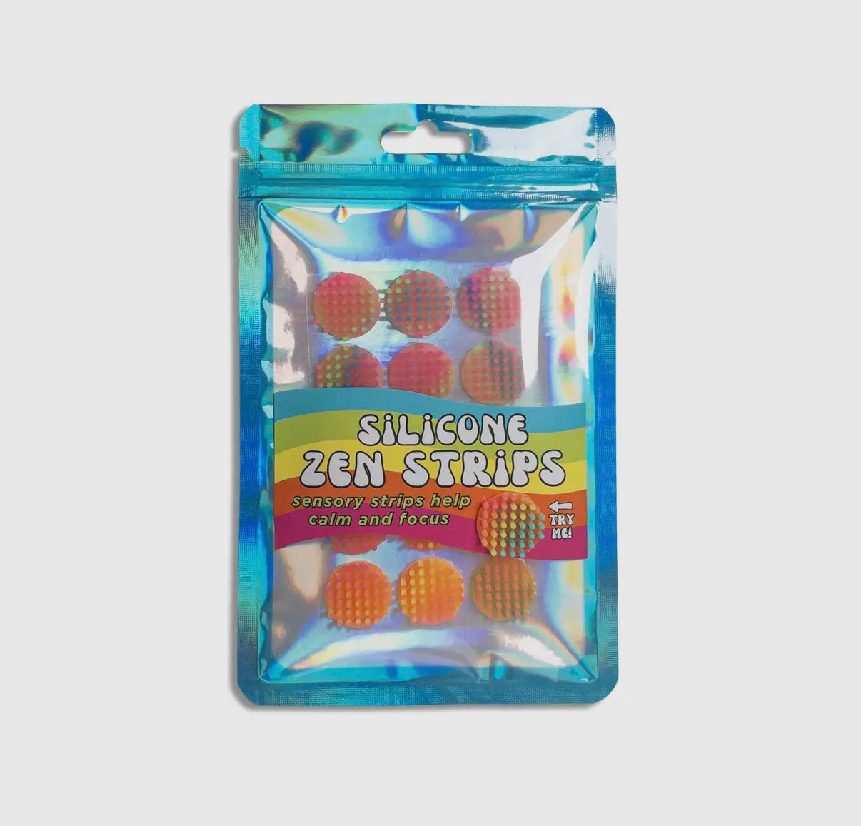 Sensory Zen Strips Textured Silicone Sticker