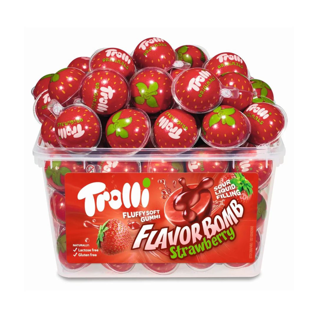 Trolli liquid filled gummies