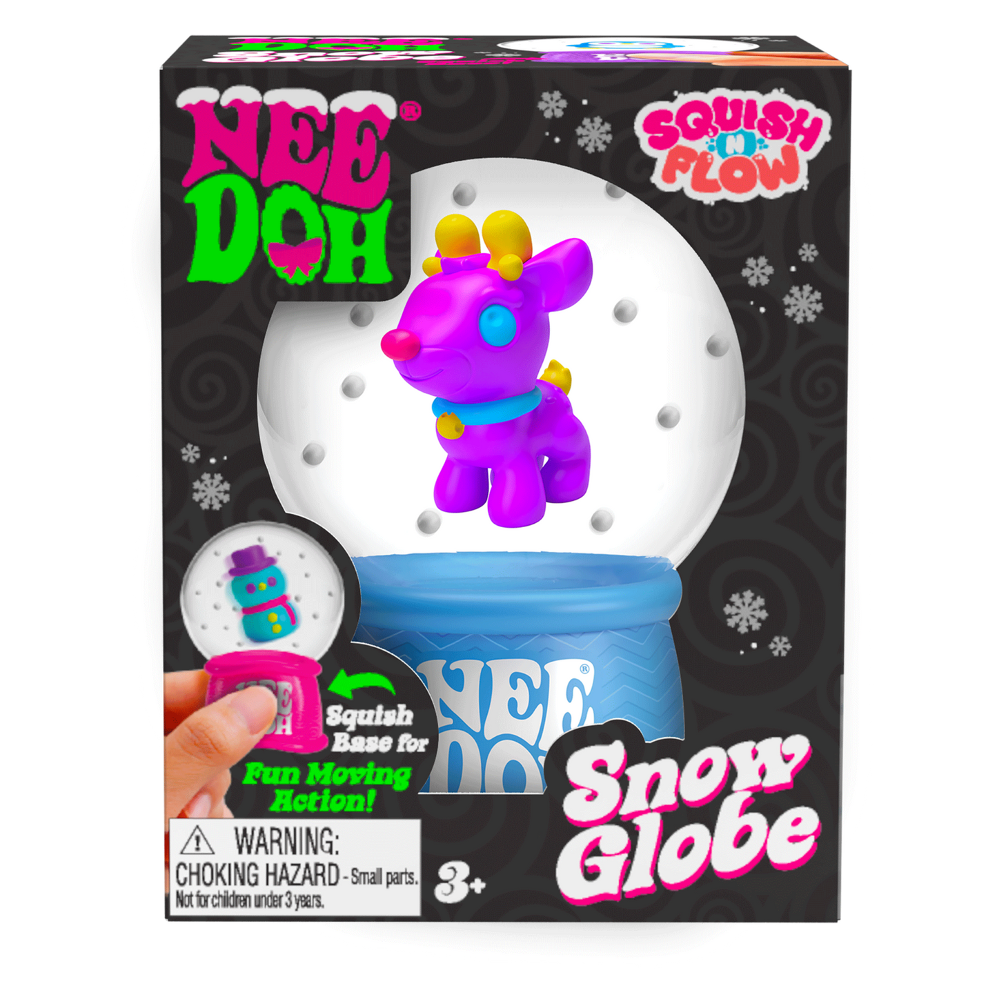 NeeDoh Snow Globe