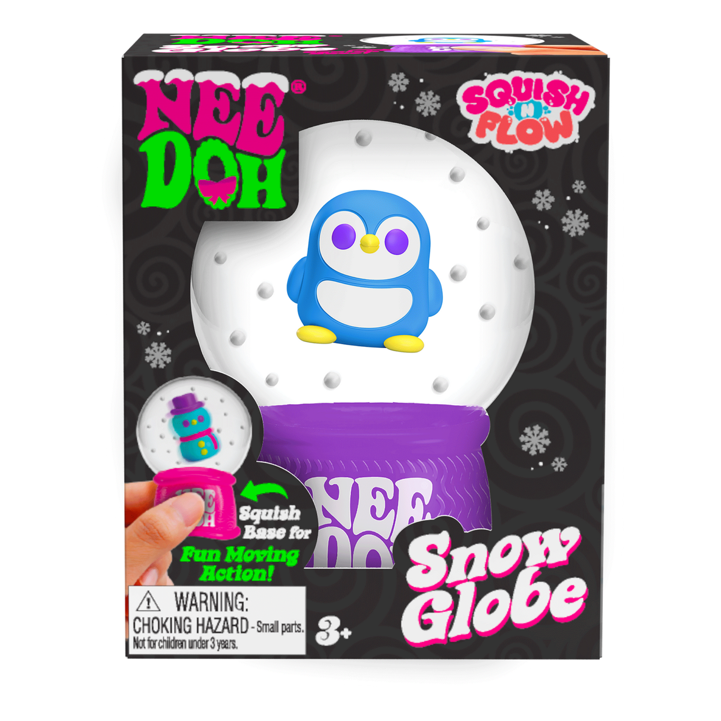 NeeDoh Snow Globe