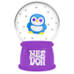 NeeDoh Snow Globe