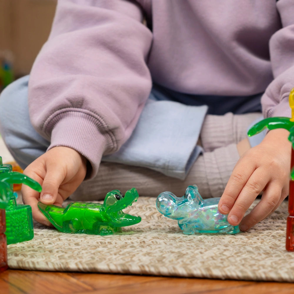 Jelly Blox Squishy Building Blocks Jungle Set