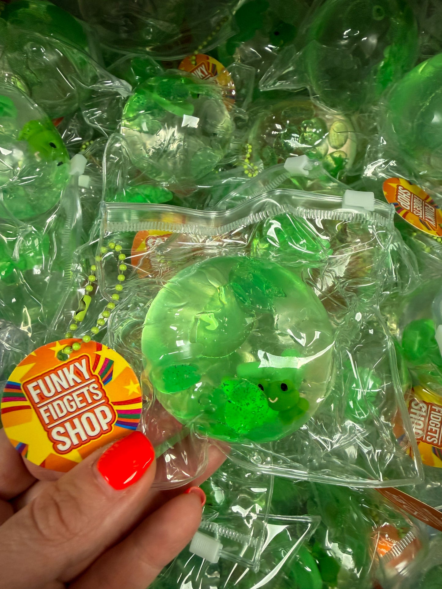 Funky Frog Sugar & Jell Mix Squish Ball