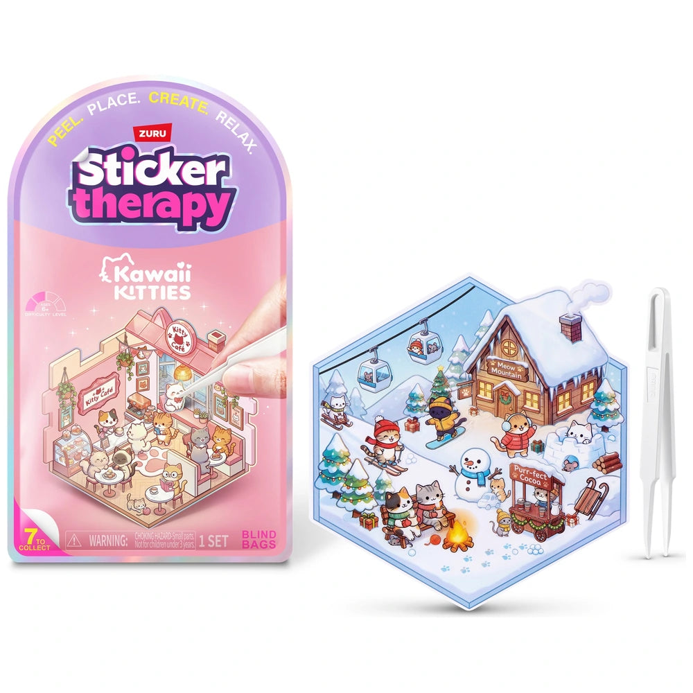 Zuru Sticker Therapy Kawaii Kitties