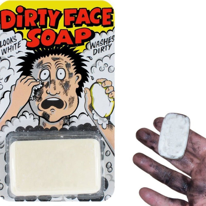 Joke - Dirty face soap