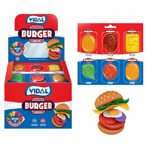 Vidal Build A Jelly Burger sweet