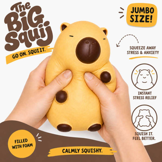 Big Squij CapyBara - Jumbo Squishy