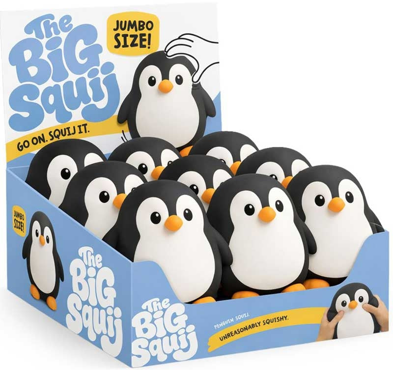 Big Squij Penguin - Jumbo Squishy