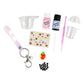 Bubble tea DIY bag charm kit