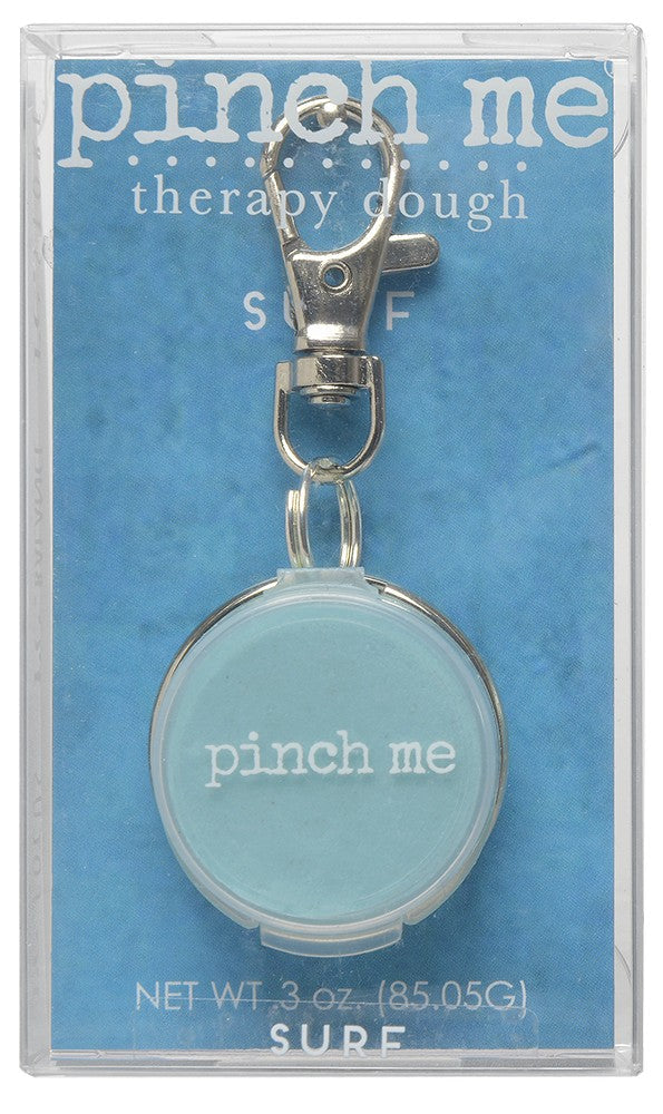 Pinch me therapy dough keychains