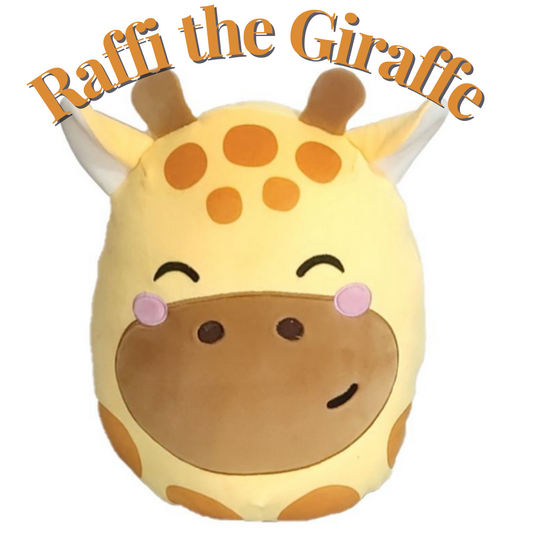 Raffi the Giraffe squish plush