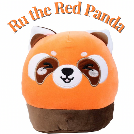 Ru the red Panda squish plush