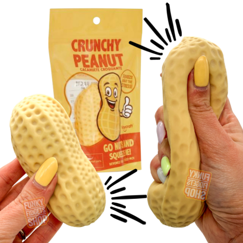 Crunchy Peanut Squishy Sensory Toy