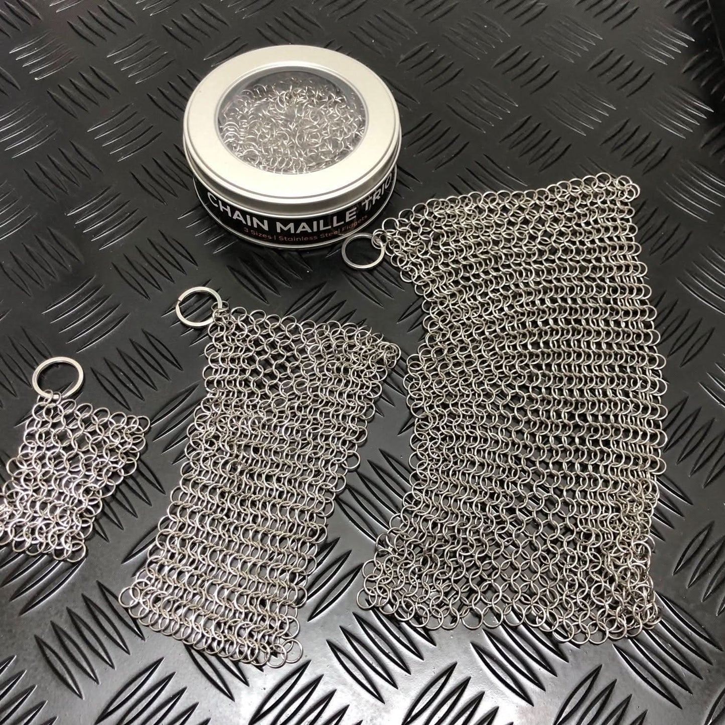 Kaiko Chain Maille Trio - set of 3 different sizes