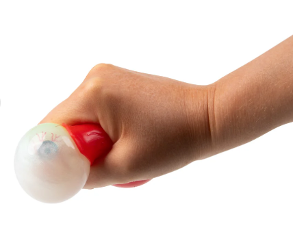 Scunchems squish eyeball - Glow in the dark