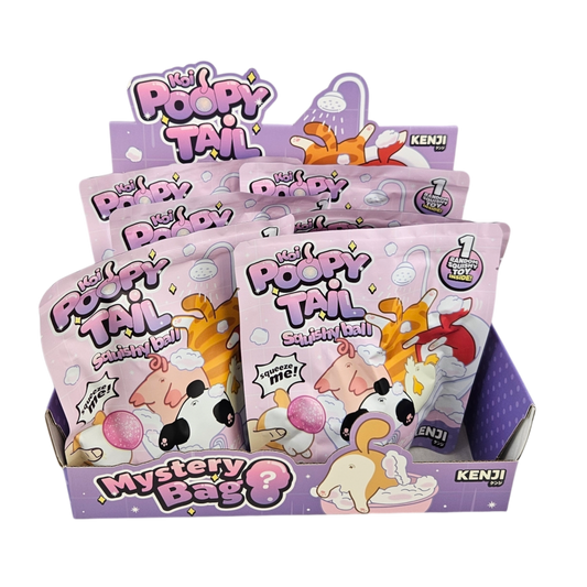 Kenji Mystery bag - poopy tail mystery bag - Koi Squishy ball