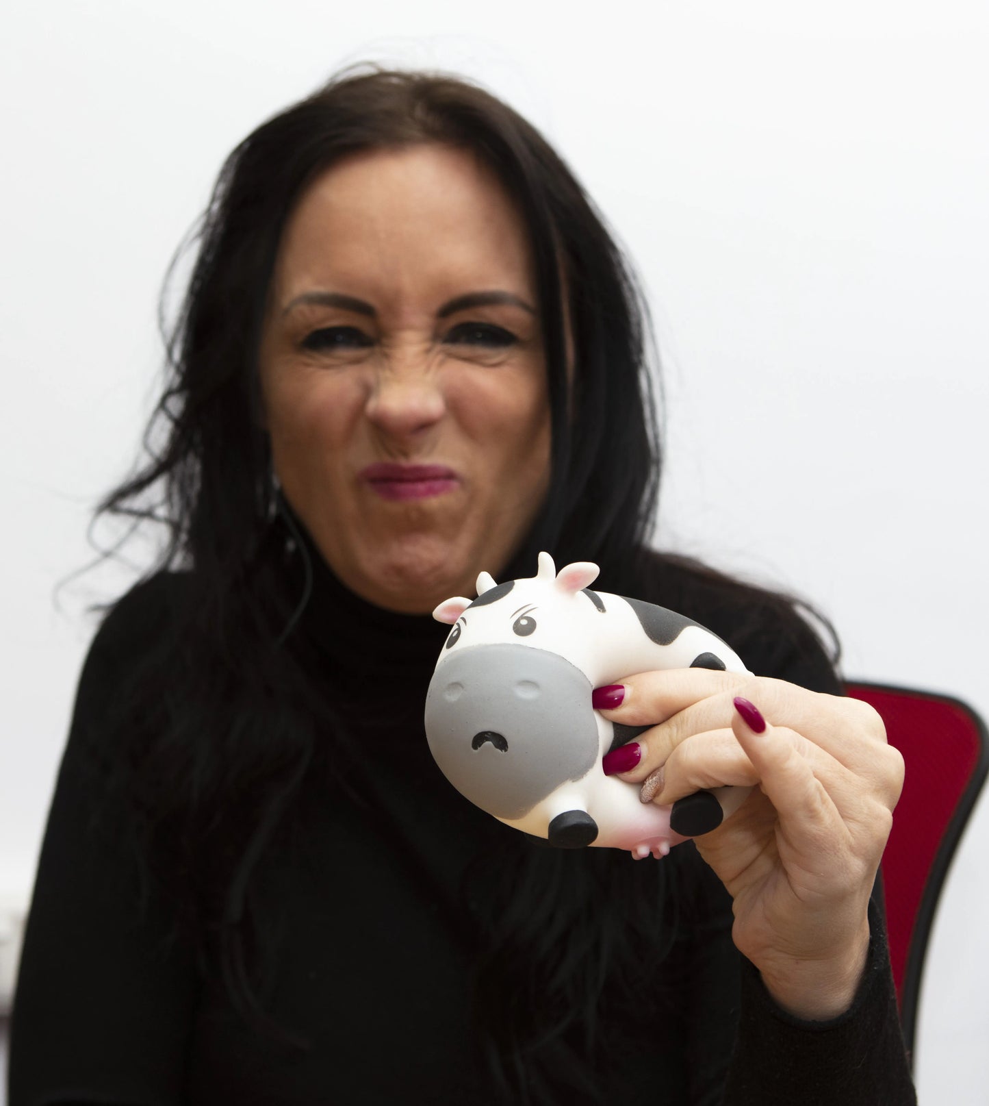 Moody Cow Squidgy Stress Toy