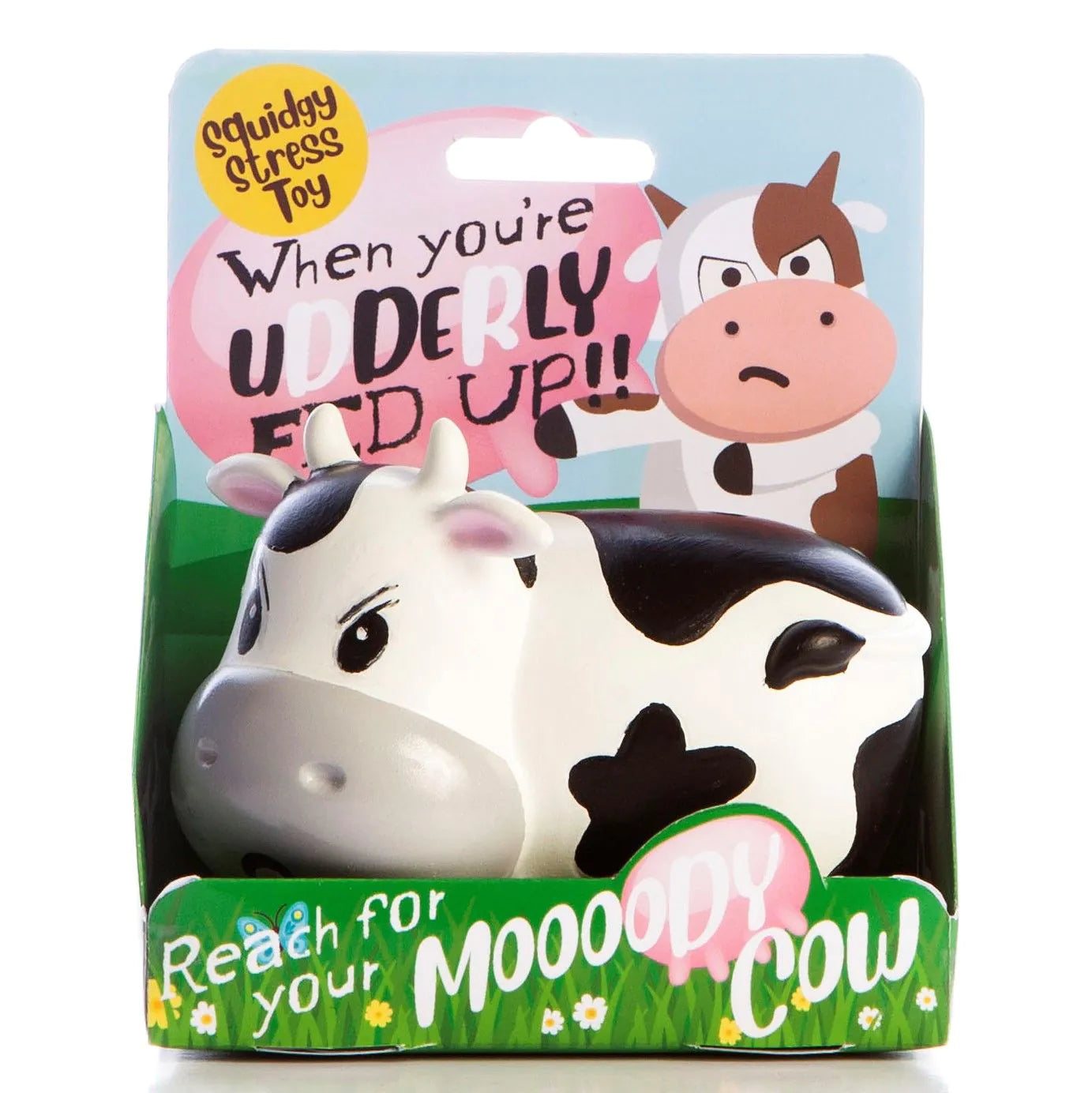 Moody Cow Squidgy Stress Toy