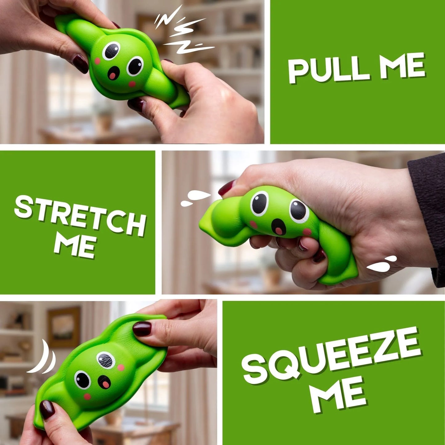 Squeezy Peasy Slow Rise Stress Toy