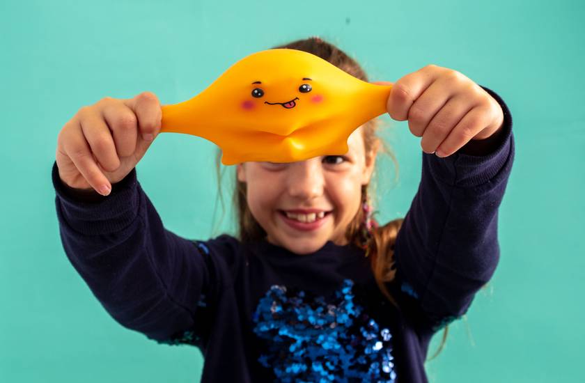 Jelly A Squish - Glow in the dark squishy stress toy