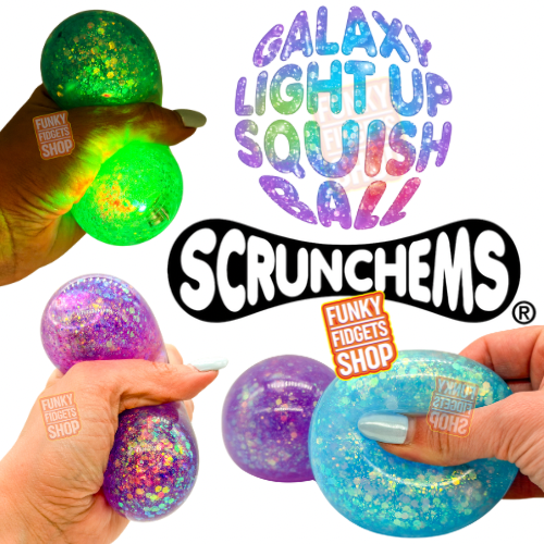 Scrunchems Galaxy ball - Light up