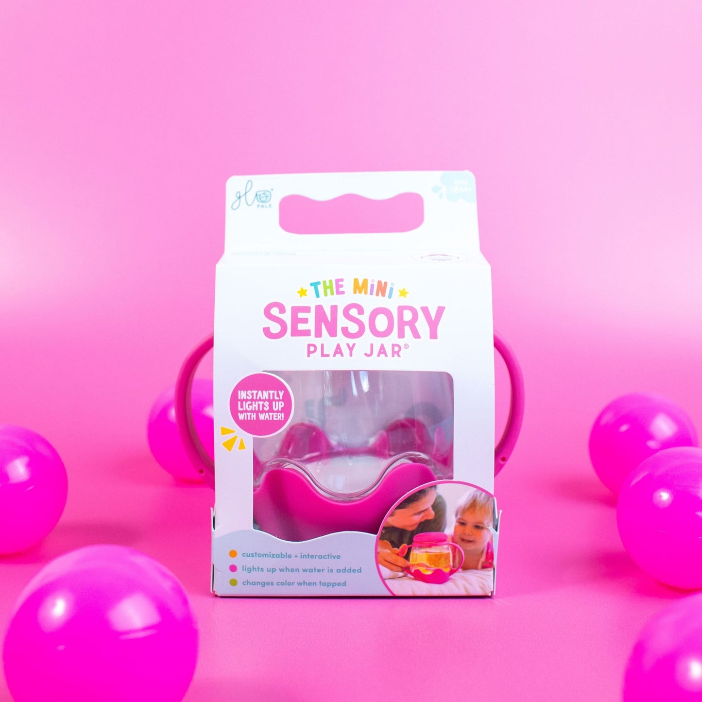 Glo Pals Sensory Play Jar (mini & full size available)