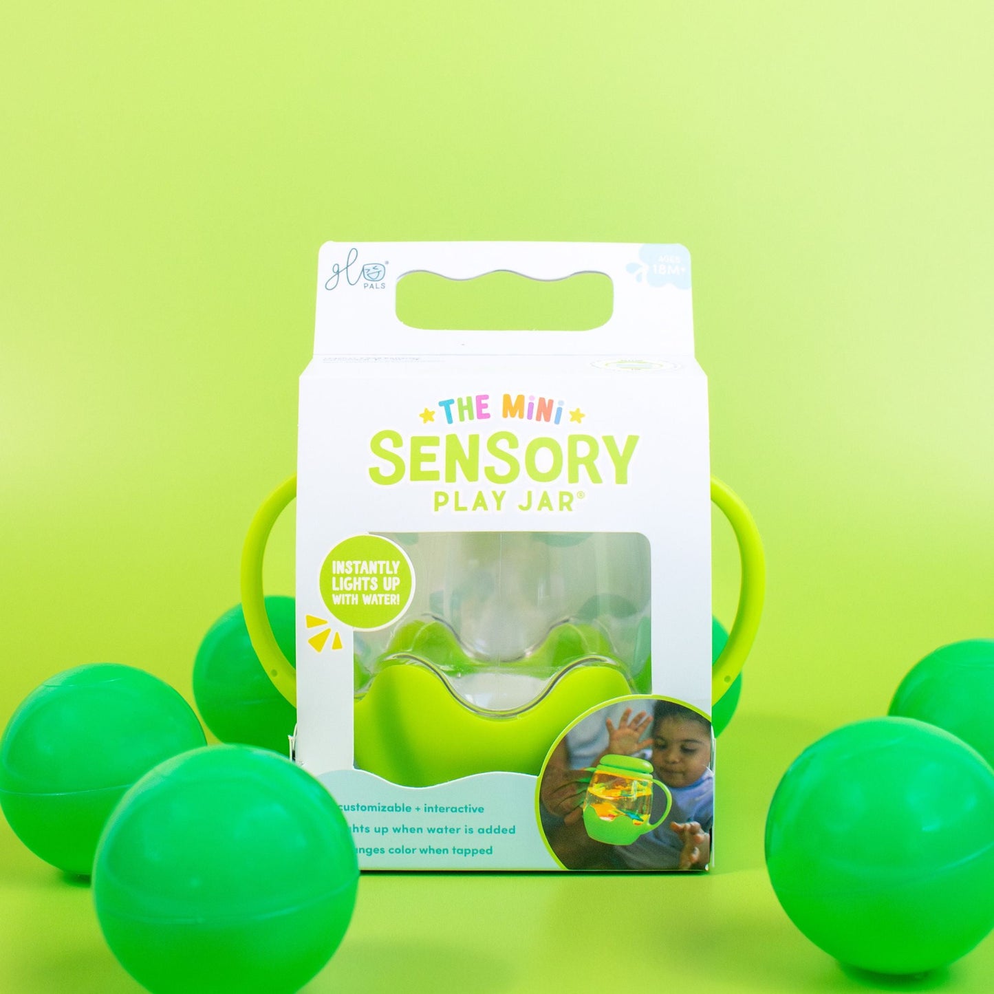 Glo Pals Sensory Play Jar (mini & full size available)