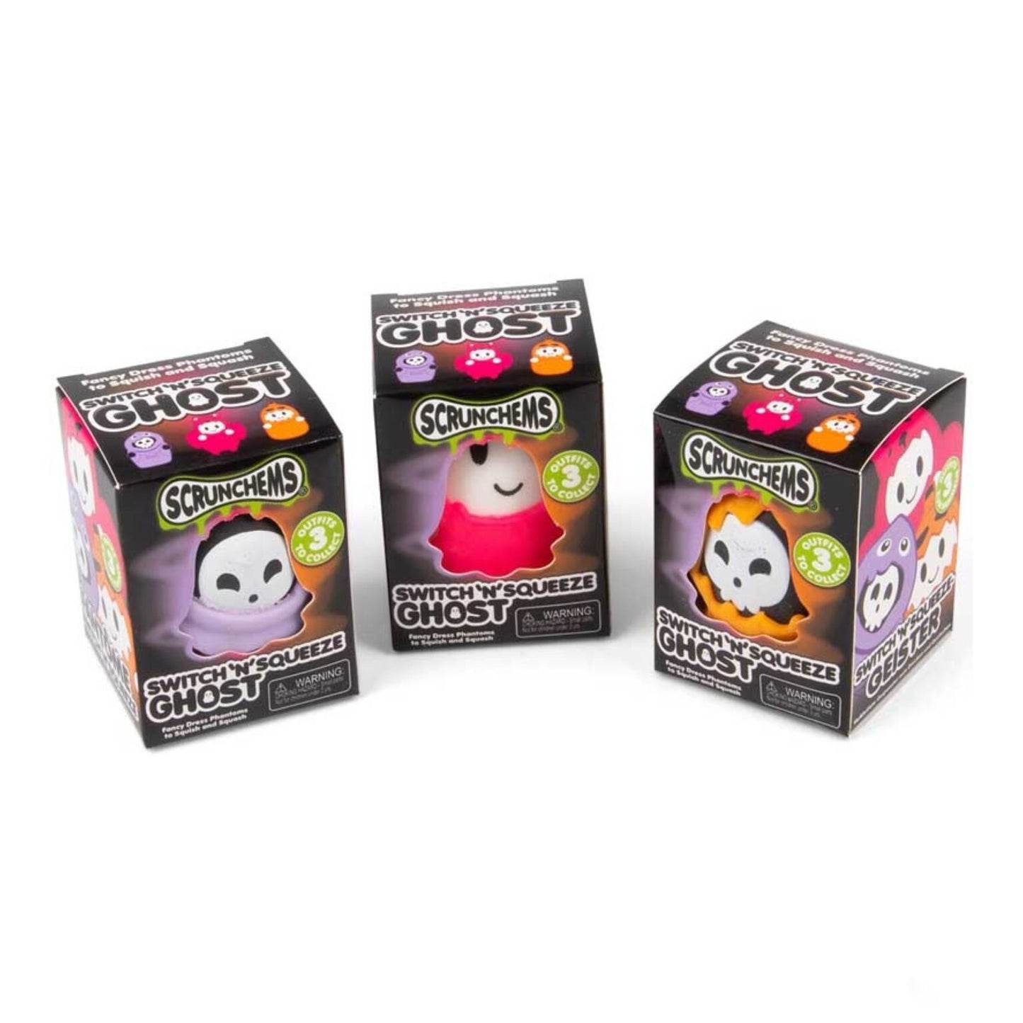 Scrunchems Switch N Squeeze Ghost