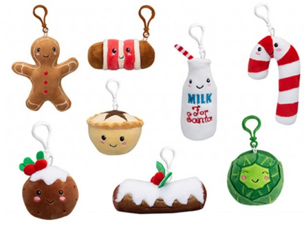 Christmas edition Foodies Plush Keychain