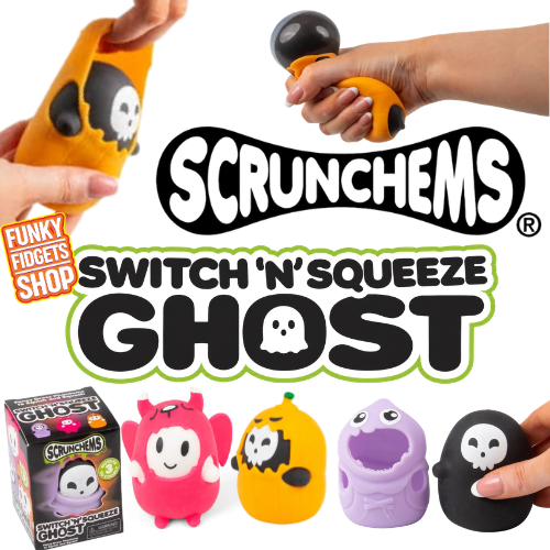 Scrunchems Switch N Squeeze Ghost
