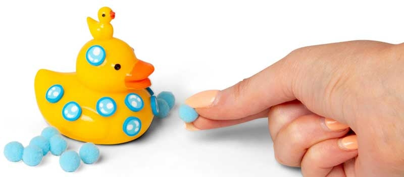 Scrunchems sticky taba duck