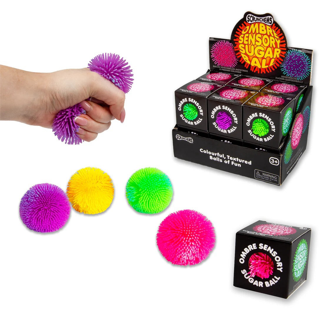 Scrunchems Ombre Sensory Sugar Ball