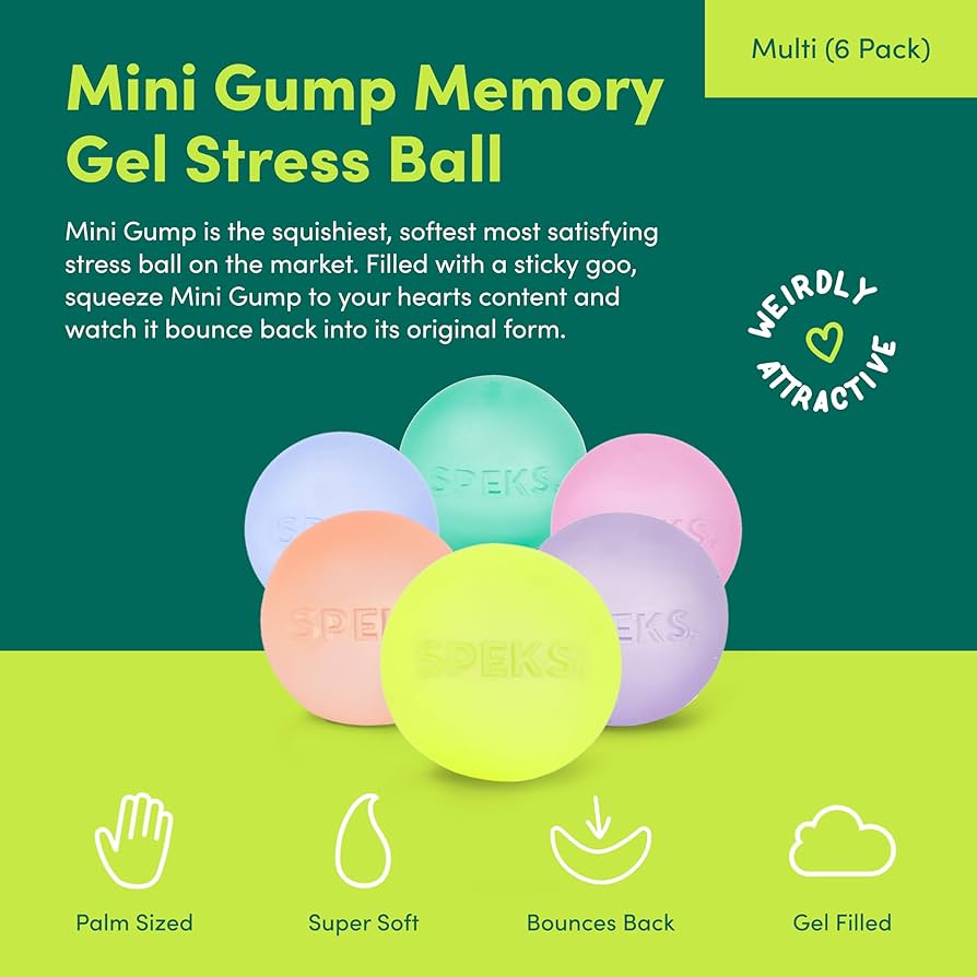 Speks mini 6pack - Memory Gel