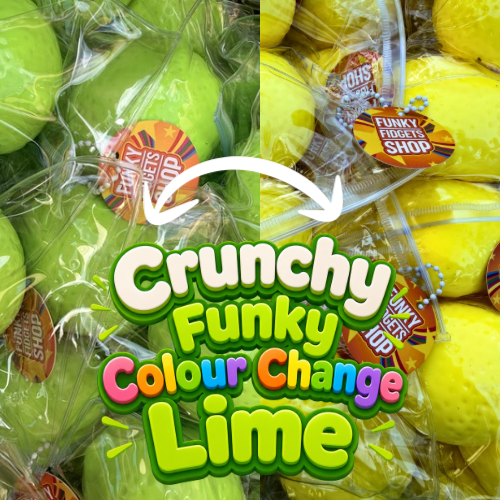 Crunchy Funky - Colour Change Lime to Lemon