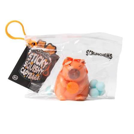 Scrunchems Sticky Squishy Capybara Taba