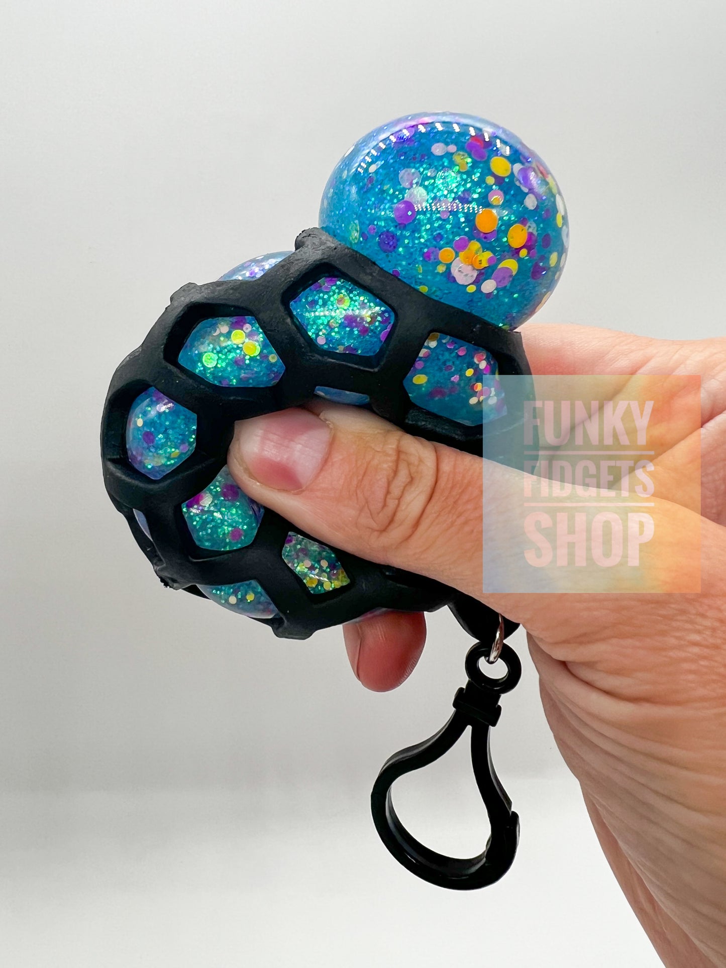 Fusion Squish ball keychain