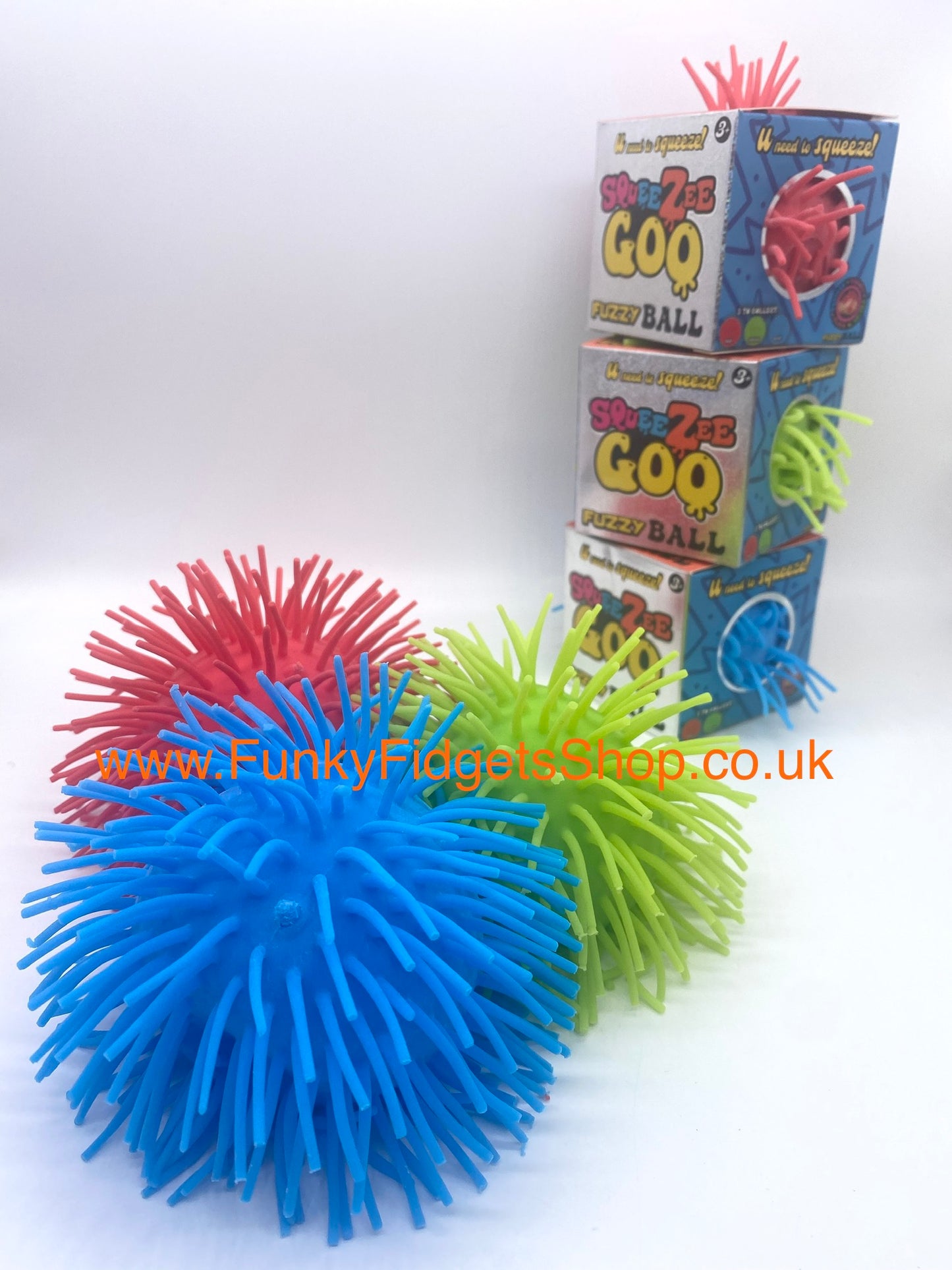 Fuzzy SqueeZee Goo ball